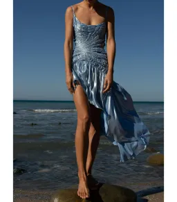 Georgia Hardinge Celestial Dress Blue Size AU 10 for rent on The Volte - image 2