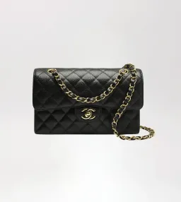 Chanel Classic Black Small Flap Handbag for rent on The Volte - image 1
