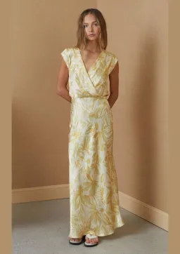 Bec & Bridge Tropical Punch Maxi Dress Floral Print Size 12 for rent on The Volte - image 1