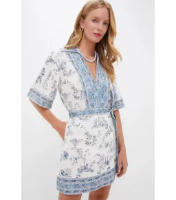 Alemais Casa Mini Dress Print Size AU 6 for rent on The Volte - image 2