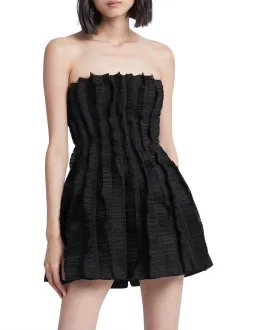 Aje Hybrid Sleeveless Mini Dress Black Size 4 for rent on The Volte - image 2