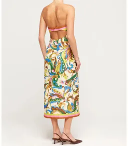 Alemais Ozma Strapless Dress Multi Size AU 6  for rent on The Volte - image 3