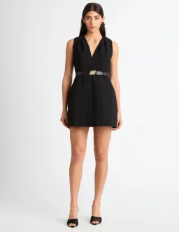 Sheike Darla Mini Dress in Black Size 8 for rent on The Volte - image 2