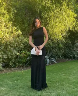 Sir the Label The Indigo Twist Dress in Black Size 12 for rent on The Volte - image 3