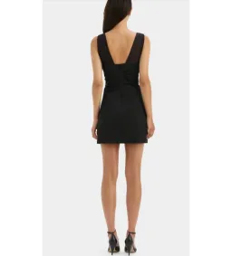 Sir the Label Florent Mini Dress in Black Size 2/AU 10 for rent on The Volte - image 3