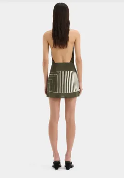 Sir the label Leilana Mini Dress in Garden Stripe Size 8  for rent on The Volte - image 6