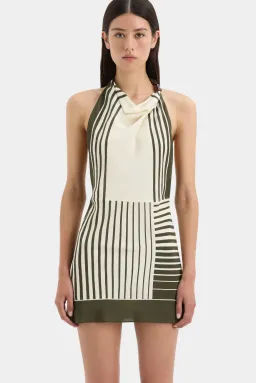 Sir the label Leilana Mini Dress in Garden Stripe Size 8  for rent on The Volte - image 10