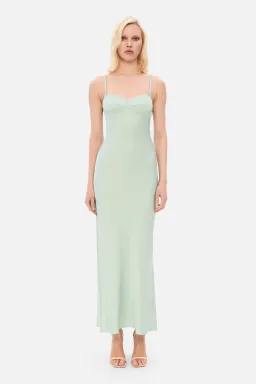 Anna October Georgina Maxi Dress Pale Green Size XS / AU 6 for rent on The Volte - image 1