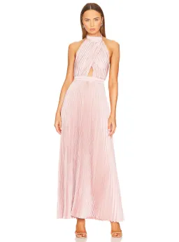 L'Idee Renaissance Split Gown Ballet Pink Size 6 for rent on The Volte - image 3