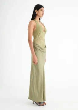 Benni Miko Maxi Dress Pear Size 8 for rent on The Volte - image 2