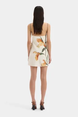 Sir the Label Constance Tie Mini Dress Iris Floral Size 0/Au 6  for rent on The Volte - image 2