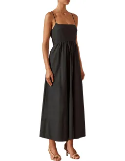 Shona Joy Andrea Low Open Back Midi Dress Black Size 6 for rent on The Volte - image 2