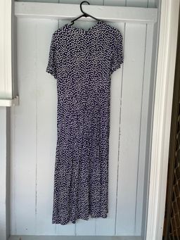 Mister Zimi Luella dress in paloma navy blue size 10 for rent on The Volte - image 2