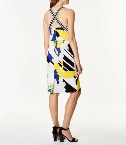 Karen Millen Short Pencil Dress Floral Size 16 for rent on The Volte - image 2