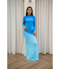 Sass & Bide Life Form Gown Blue Size S / AU 8 for rent on The Volte - image 1