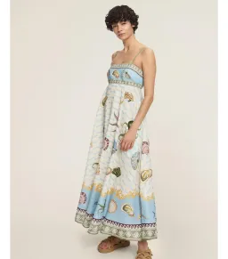 Alemais Bath House Sundress Print Size AU 12 for rent on The Volte - image 2