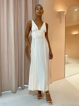 Bec & Bridge Gwen Maxi Dress Shell Size XL / AU 14 for rent on The Volte - image 2