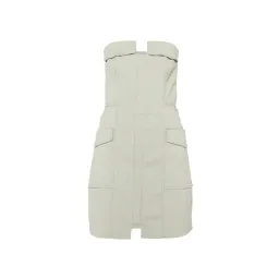 Dion Lee Pocket Bustier Mini Dress Green Size L / AU 12  for rent on The Volte - image 2