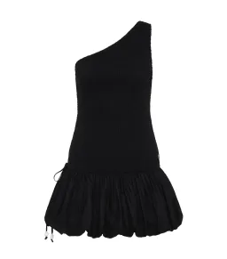 Aje Airlie One Shoulder Mini Dress Black Size AU 8 for rent on The Volte - image 5