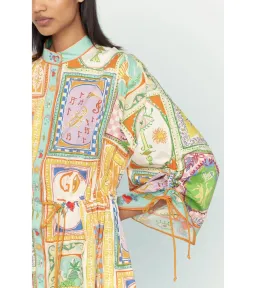 Alemais Holiday Go-to Mini Dress Multi Size AU 10 for rent on The Volte - image 2