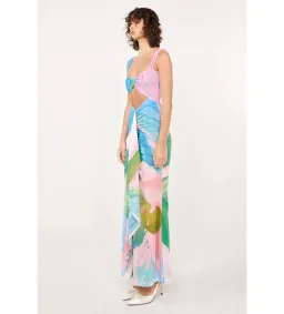 She Is Olla Imogen Dress Midi Blue Size 8 for rent on The Volte - image 2