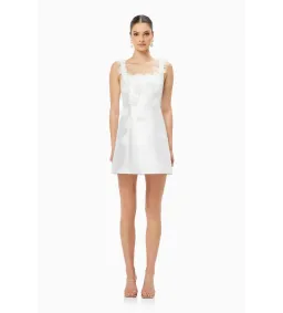 Elliatt Elder Floral Decal Applique White Size S / AU 8 for rent on The Volte - image 1