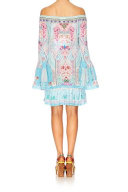 Camilla Garden State A Line Frill Dress Print Size Small for rent on The Volte - image 3