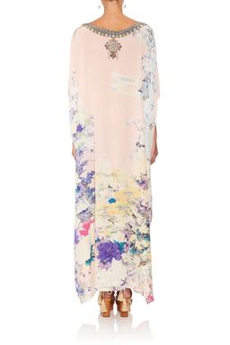 Camilla Harajuku Heiress Round Neck Kaftan Floral One Size for rent on The Volte - image 4