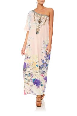 Camilla Harajuku Heiress Round Neck Kaftan Floral One Size for rent on The Volte - image 6