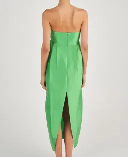 Oroton Bow Detail Gown Green Size 6 for rent on The Volte - image 5