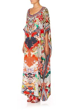 Camilla Geisha Girl Round Neck Kaftan One Size for rent on The Volte - image 6