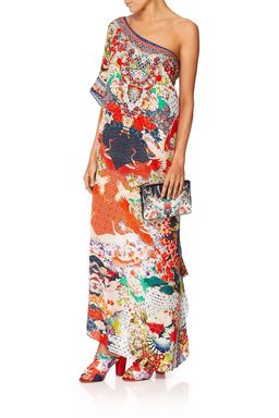 Camilla Geisha Girl Round Neck Kaftan One Size for rent on The Volte - image 7