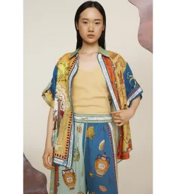 Alemais Surrealist Summer Pant Multi Size AU 10 for rent on The Volte - image 2