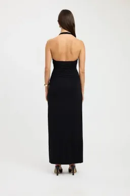 Kookai Brooklyn Maxi Dress Black Size 6 for rent on The Volte - image 3