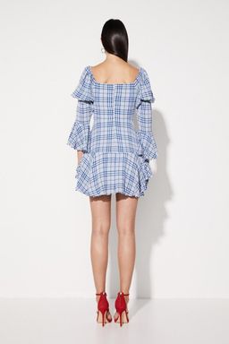 Mossman Crossing Paths Blue Dress 8 for rent on The Volte - image 2