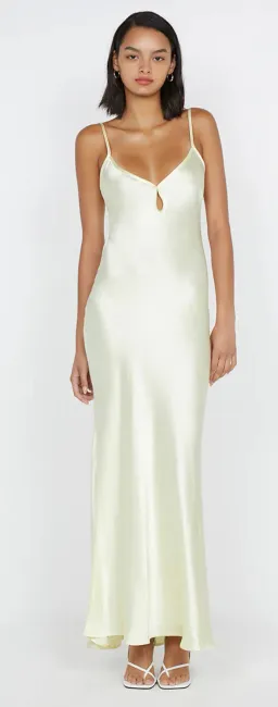 Bec and Bridge Cedar City Maxi Dress Ice Yellow Size 10 for rent on The Volte - image 1