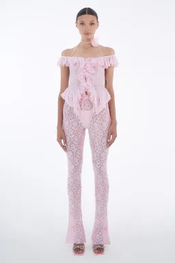 Dyspnea - Froncè Ruched Top Pink Size 12 for rent on The Volte - image 7