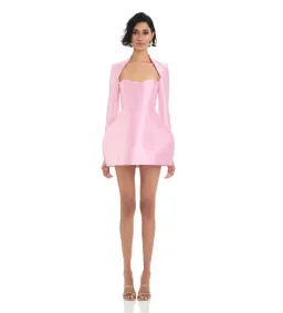 Eliya The Label Kate Mini Dress Pink Size M/AU 10 for rent on The Volte - image 1