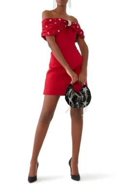 Rebecca Vallance Carmela Mini Red Size AU 8 for rent on The Volte - image 1