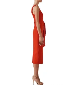 Shona Joy Bryant Midi Dress Chilli Red Size S / AU 8 for rent on The Volte - image 2