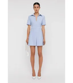 Scanlan Theodore Italian Milano Dress Blue Size AU 8 for rent on The Volte - image 1