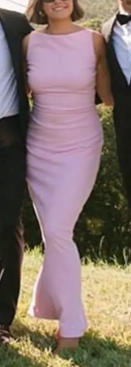 Effie Kats Verona Gown Pink Size AU 10 for rent on The Volte - image 7