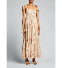 Zimmerman  Moonshine Tie-Shoulder Dress  Size AU 16 for rent on The Volte - image 1