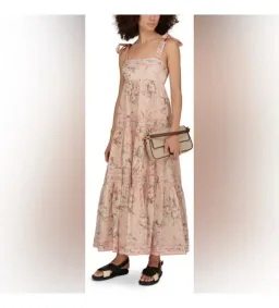 Zimmerman  Moonshine Tie-Shoulder Dress  Size AU 16 for rent on The Volte - image 4