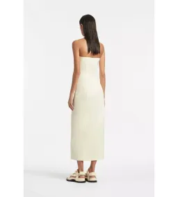 SIR THE LABEL LEMON MARCO STRUCTURED MIDI DRESS SIZE AU 8 for rent on The Volte - image 3