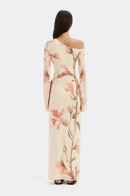SIR Hana Tie Maxi Dress Print Size 1 AU Size 8 for rent on The Volte - image 3