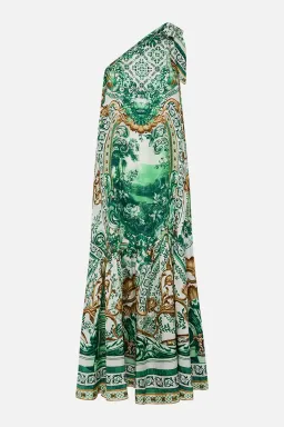 Camilla Tie One Shoulder Dress Corridor Of Calm Size AU 10  for rent on The Volte - image 4