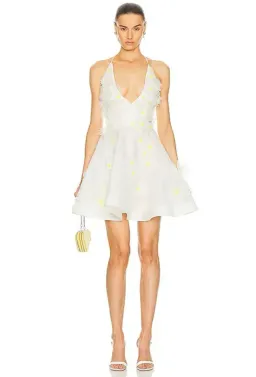 Zimmermann Matchmaker Daisy Mini Dress Size 3 / AU 14 for rent on The Volte - image 2