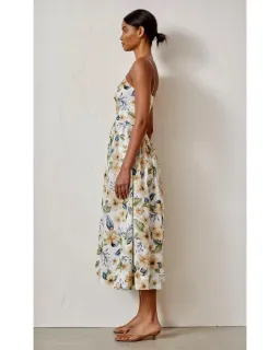 Bec & Bridge Fleurette Midi Dress Floral Size AU 8 for rent on The Volte - image 2