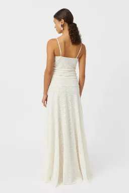 Camilla & Marc Camille Lace Maxi Dress Cream Size 8 for rent on The Volte - image 4